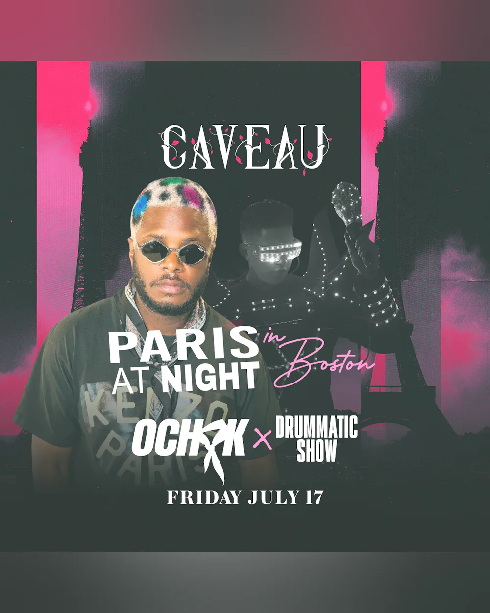 Paris at Night - Ocho K x Drummatic Show