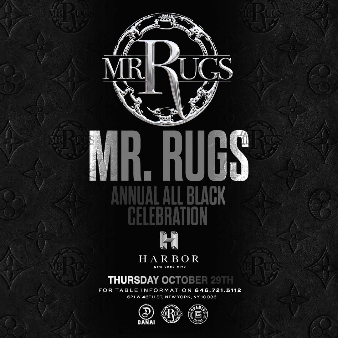 Mr. Rugs Annual All Black Celebration