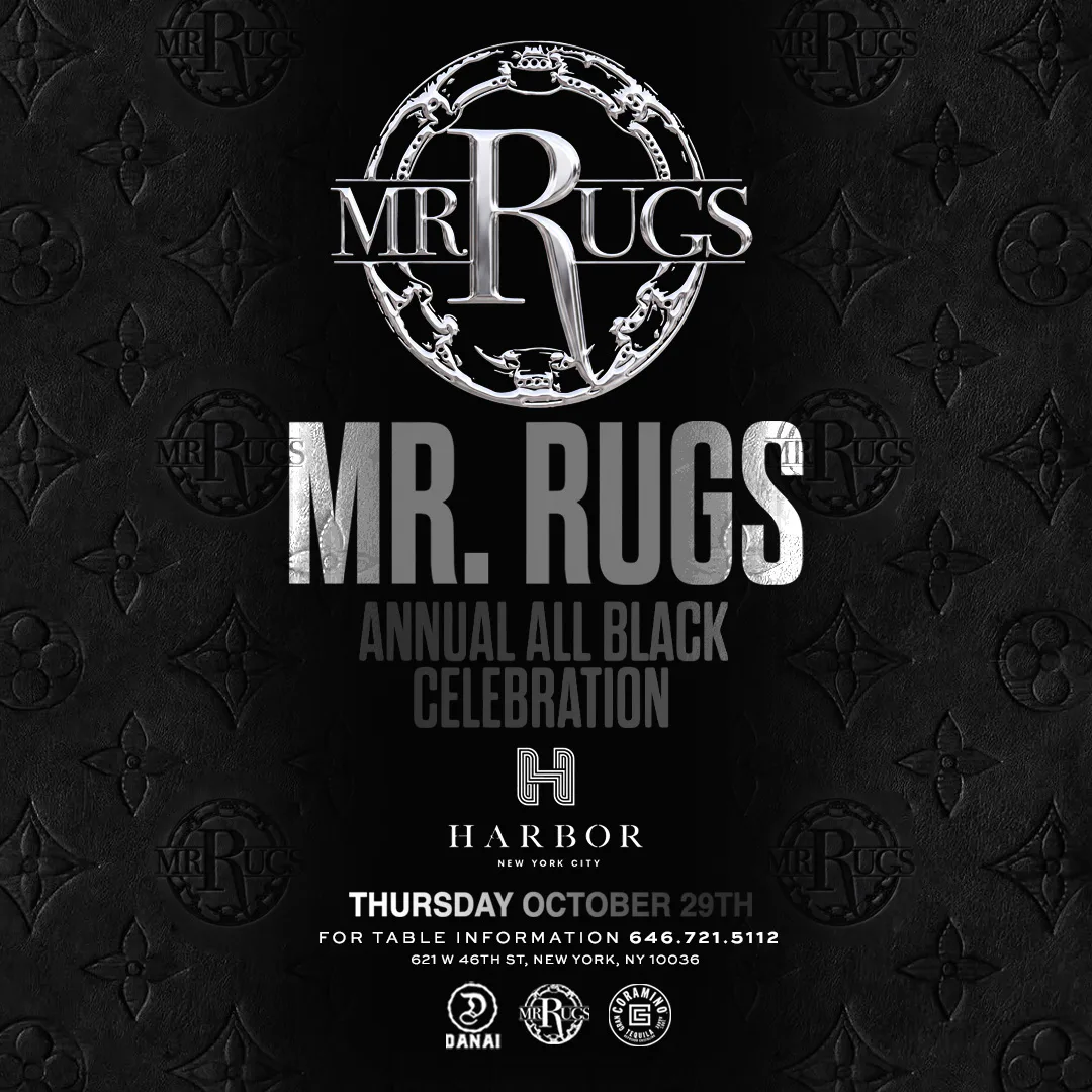 Mr. Rugs Annual All Black Celebration