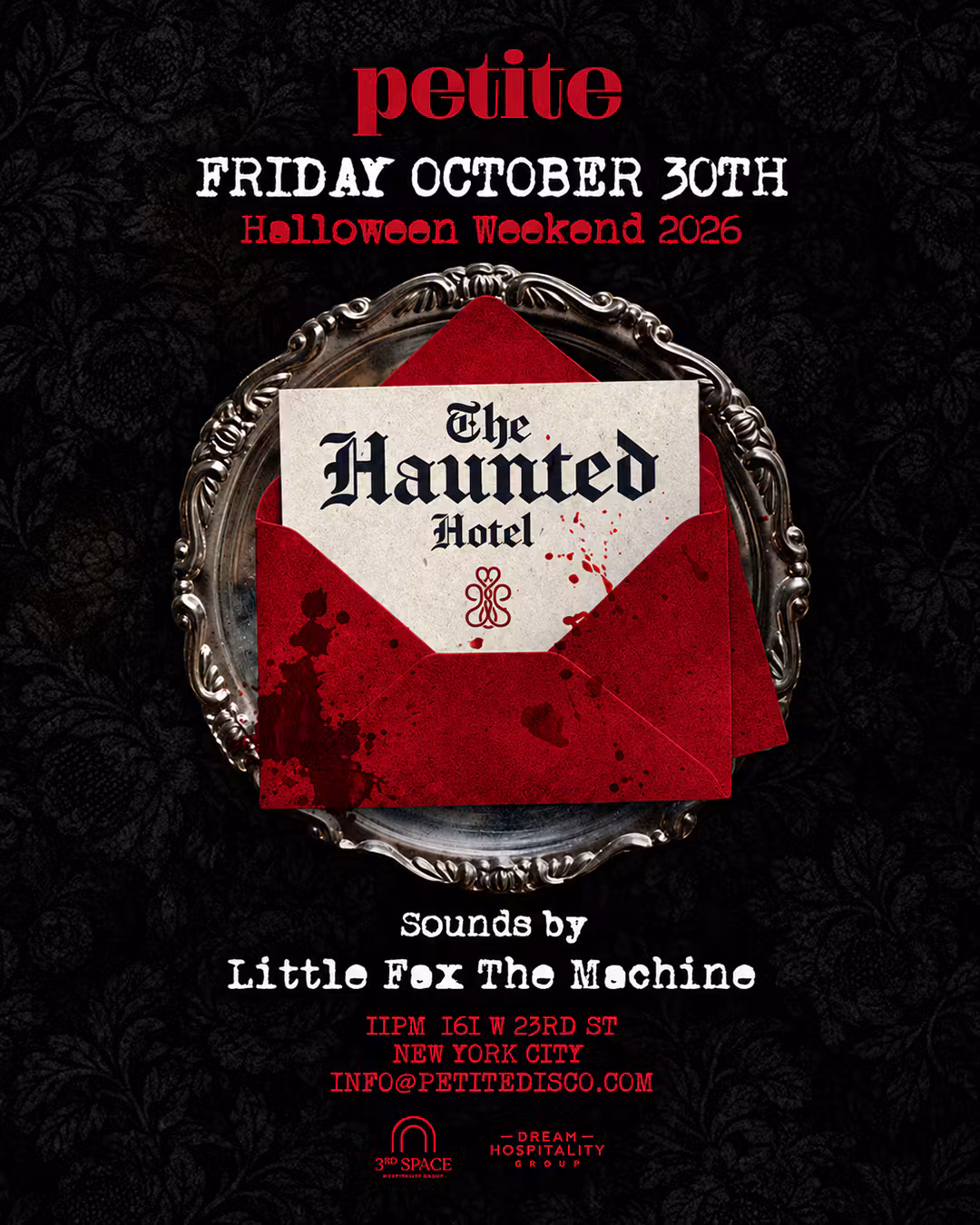 The Haunted Hotel – Halloween Friday 2026 w/ Little Fox The Machine