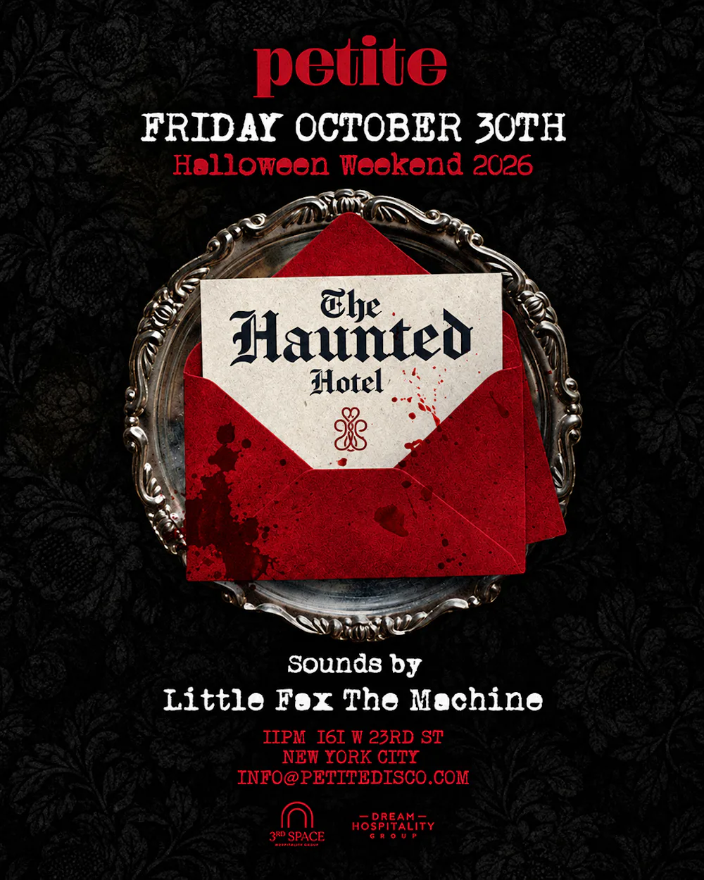 The Haunted Hotel – Halloween Friday 2026 w/ Little Fox The Machine