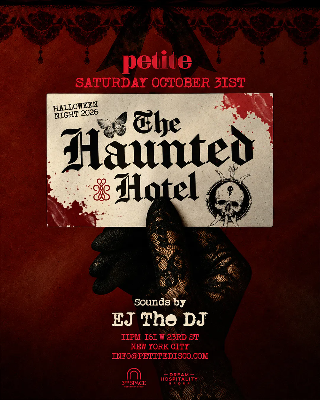 The Haunted Hotel – Halloween Night 2026 w/ EJ the DJ