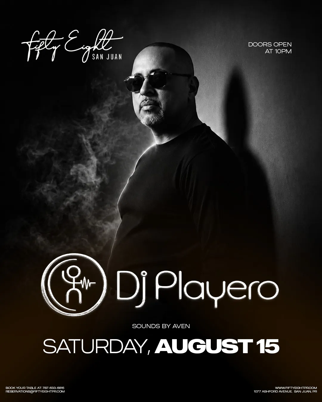 SATURDAY 08/15 | PLAYERO | SOUNDS BY AVEN