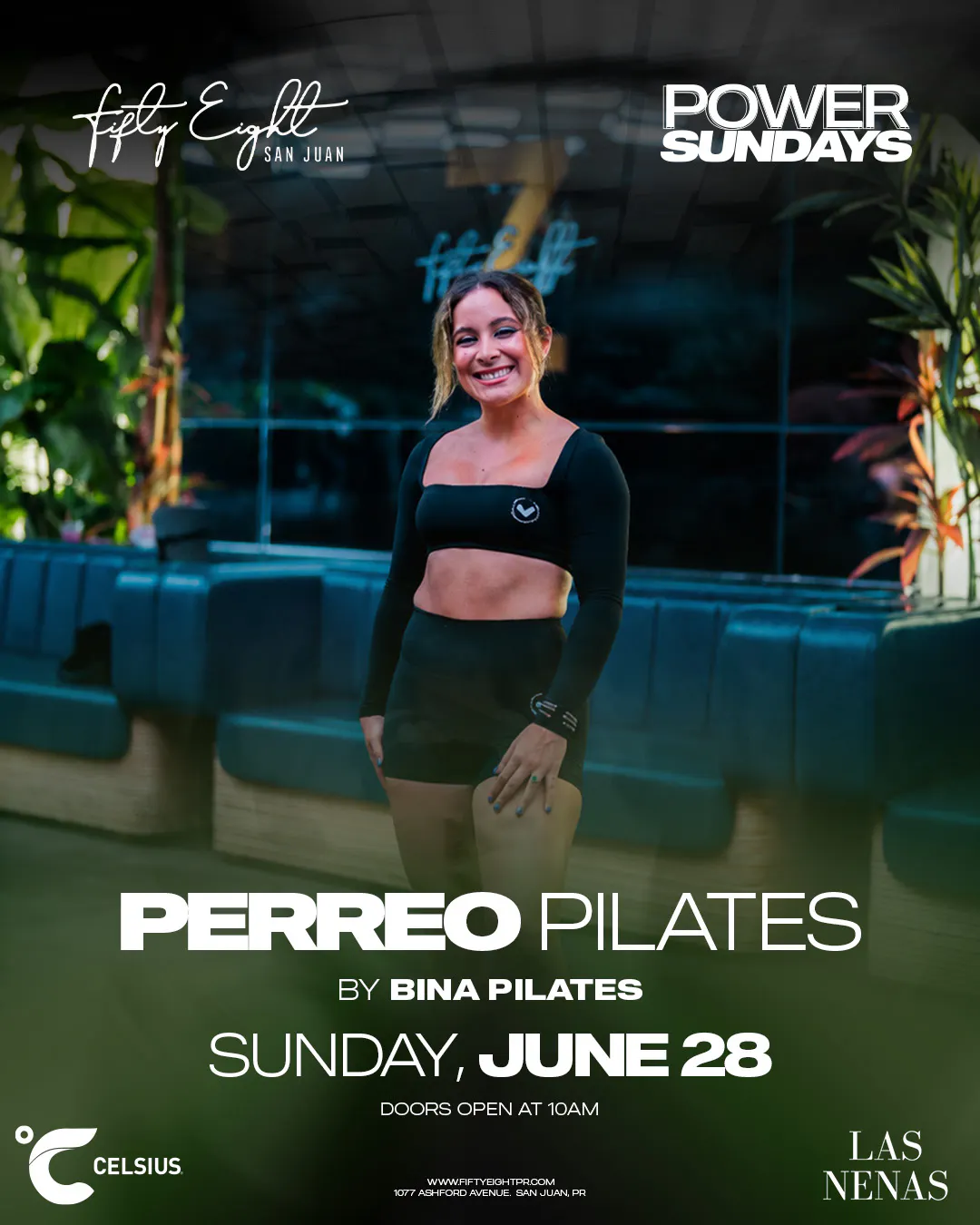 SUNDAY 06/28 | POWE SUNDAYS | PERREO PILATES BY BINA PILATES