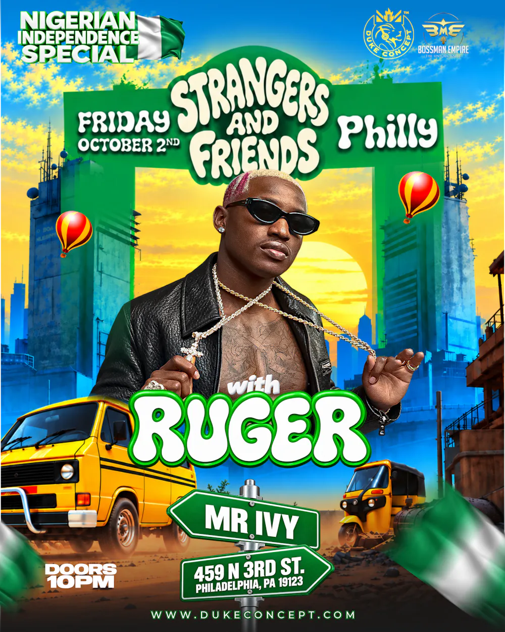 Strangers & Friends x Mr. Ivy Friday Night
