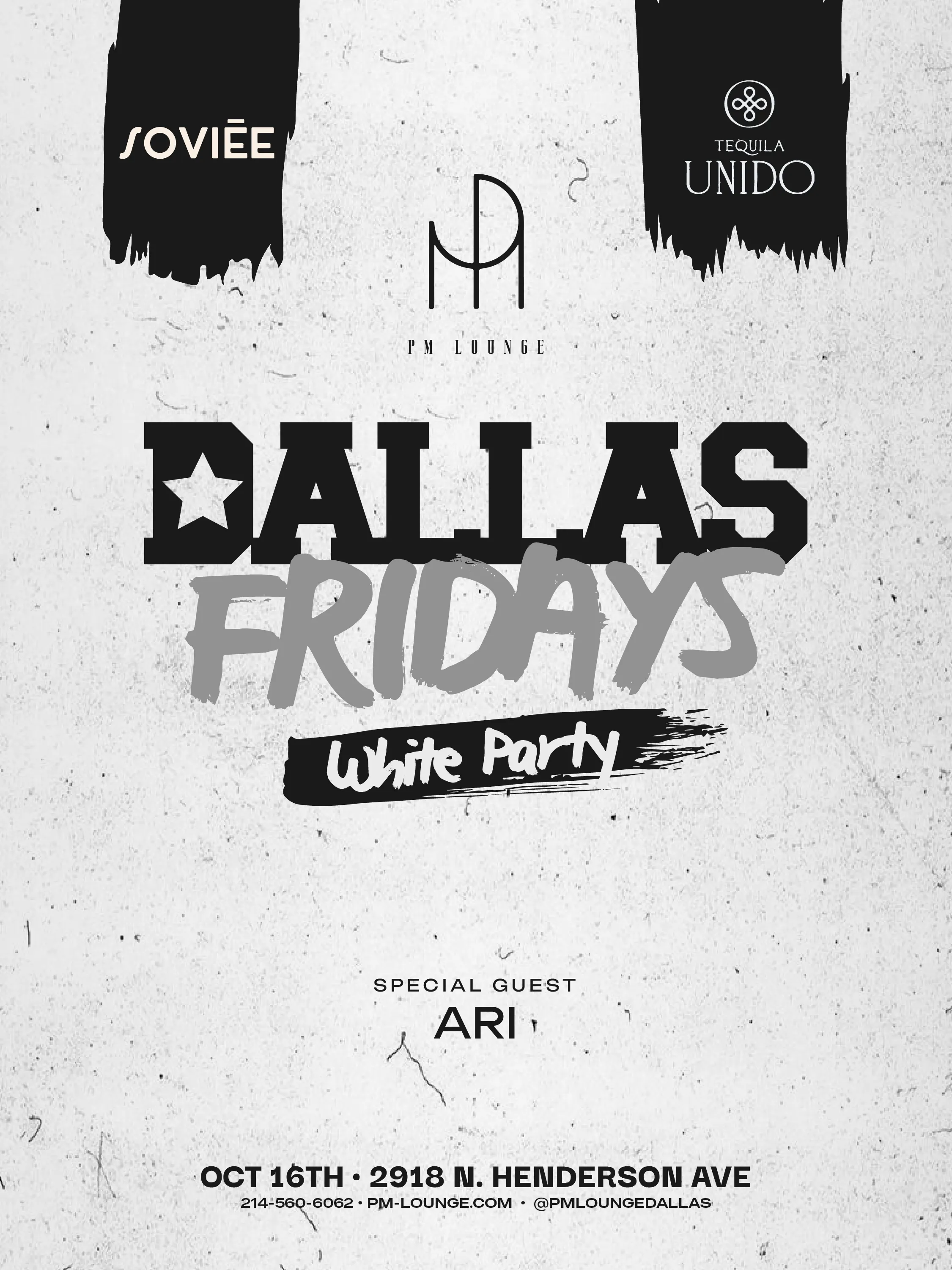 Dallas Fridays — White Party by Soviēe