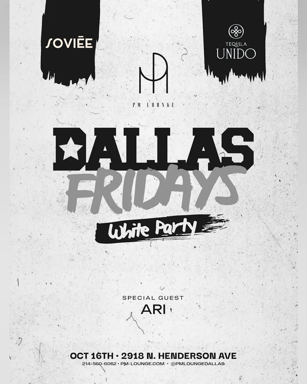 Dallas Fridays — White Party by Soviēe