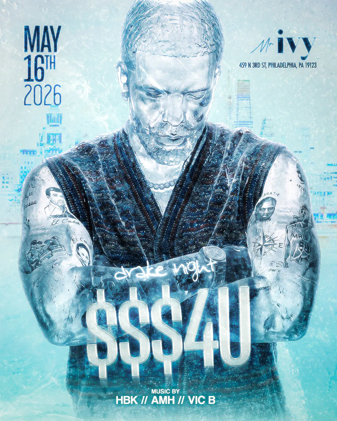 DRAKE NIGHT X Mr. Ivy Saturday Night