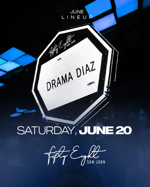 SATURDAY 06/20 | STK x FIFTY EIGHT | SOUNDS BY DRAMA DIAZ