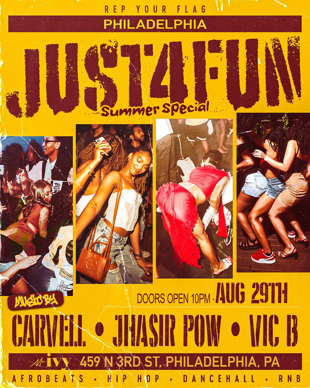 Just4Fun x Mr. Ivy Saturday Night