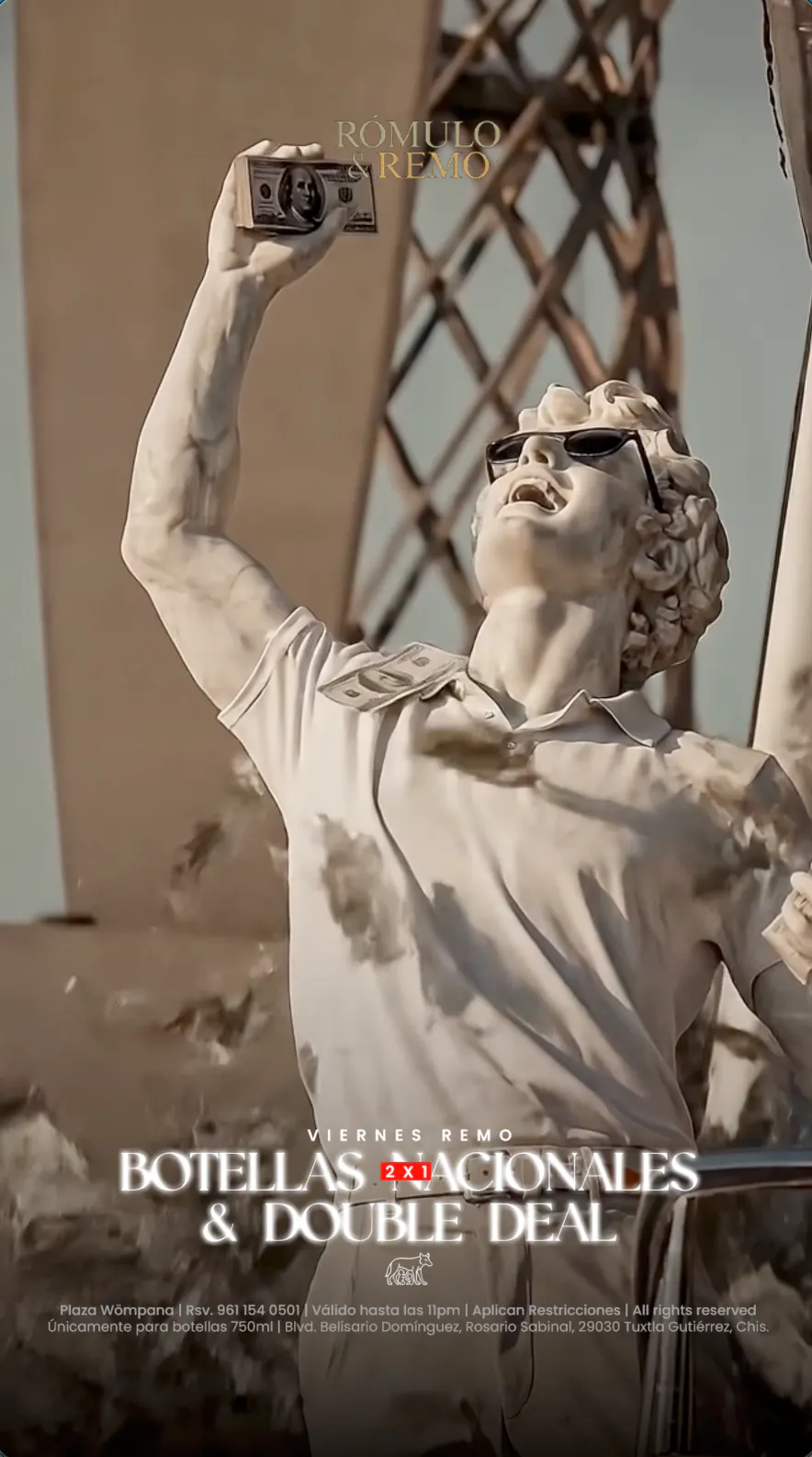 Rómulo & Remo: CASH MODE Viernes 10 de abril