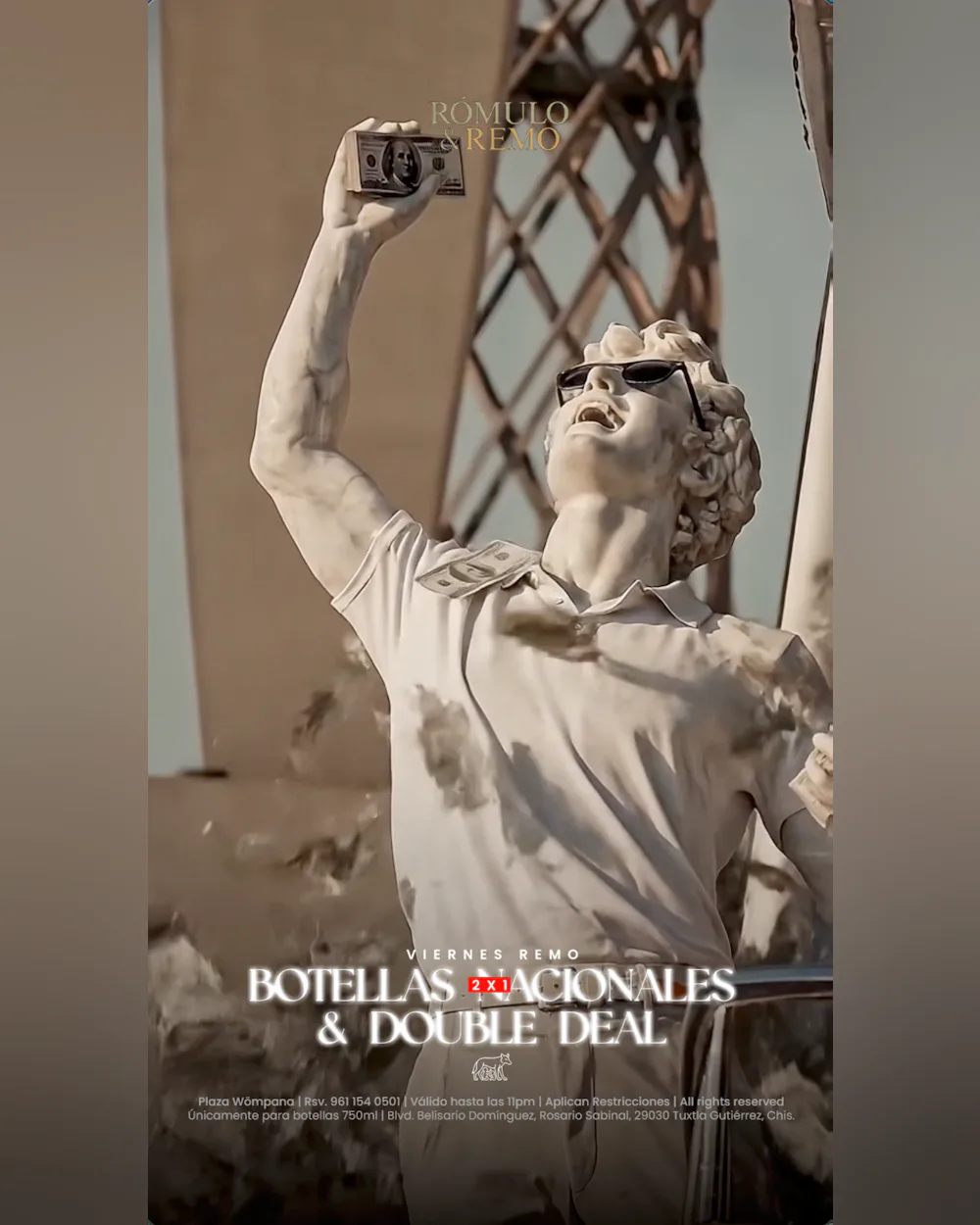 Rómulo & Remo: CASH MODE Viernes 10 de abril