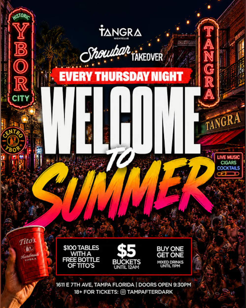 Showbar Takeover: Welcome to Summer - 6/11/26