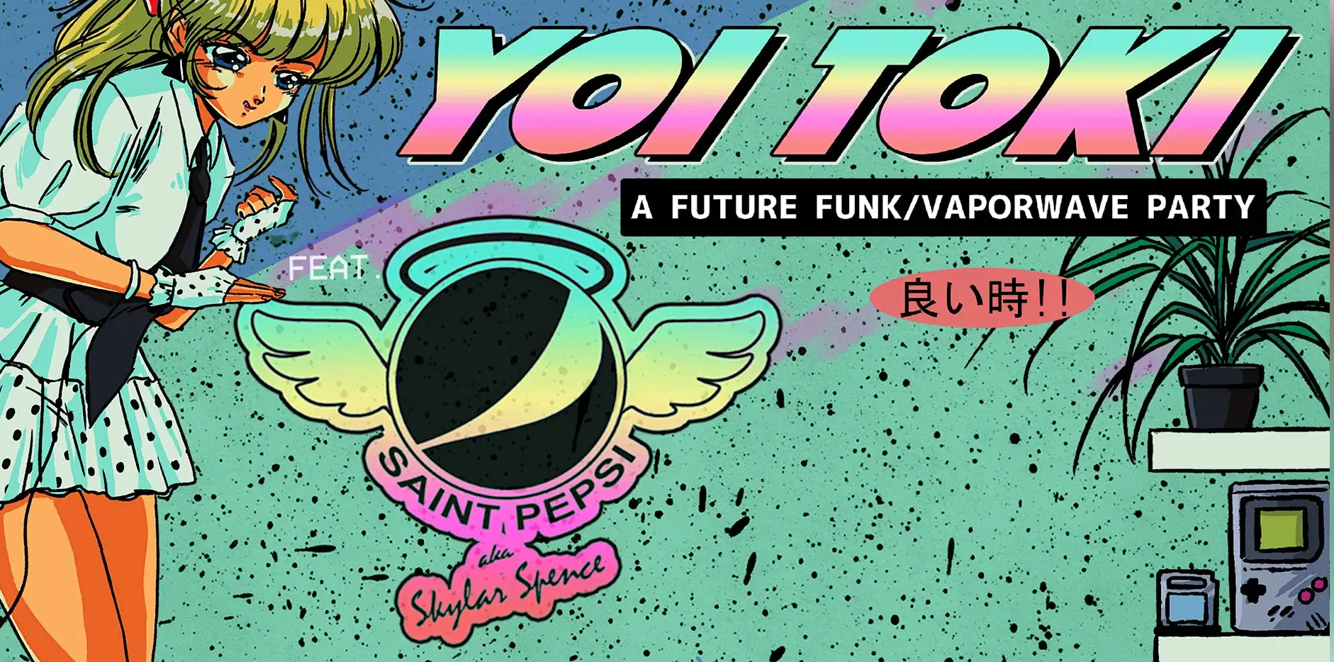 Yoi Toki - A Future Funk/Vaporwave Party feat. Saint Pepsi @ MIDLINE MIAMI