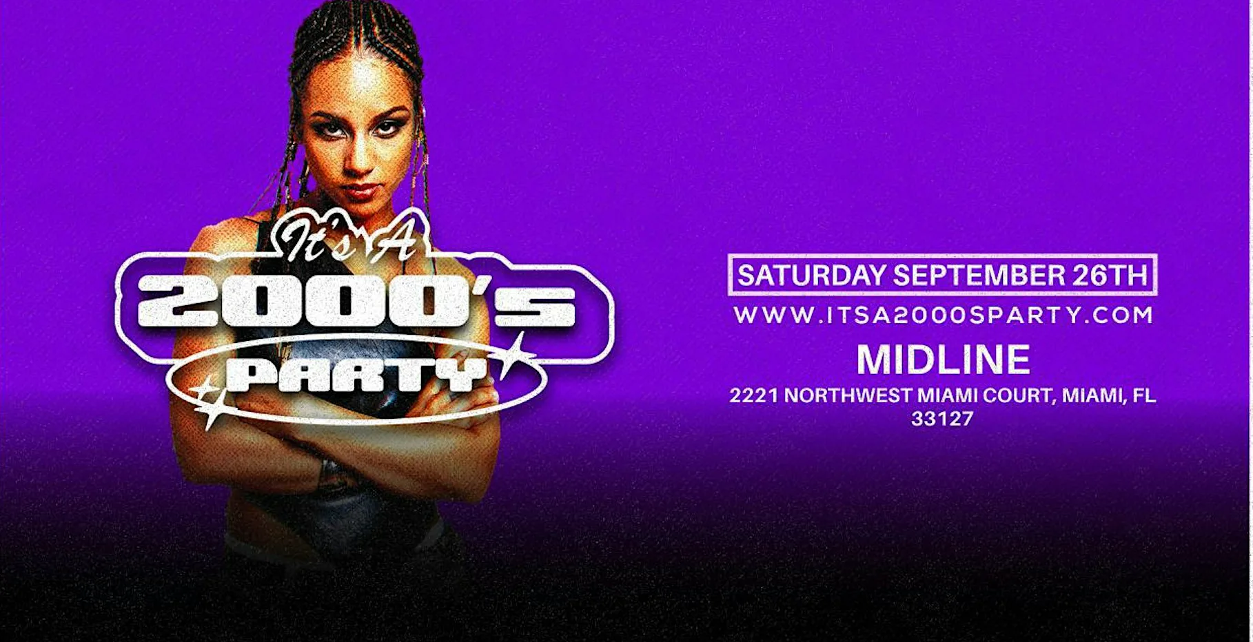 It's A 2000's Party @ MIDLINE MIAMI