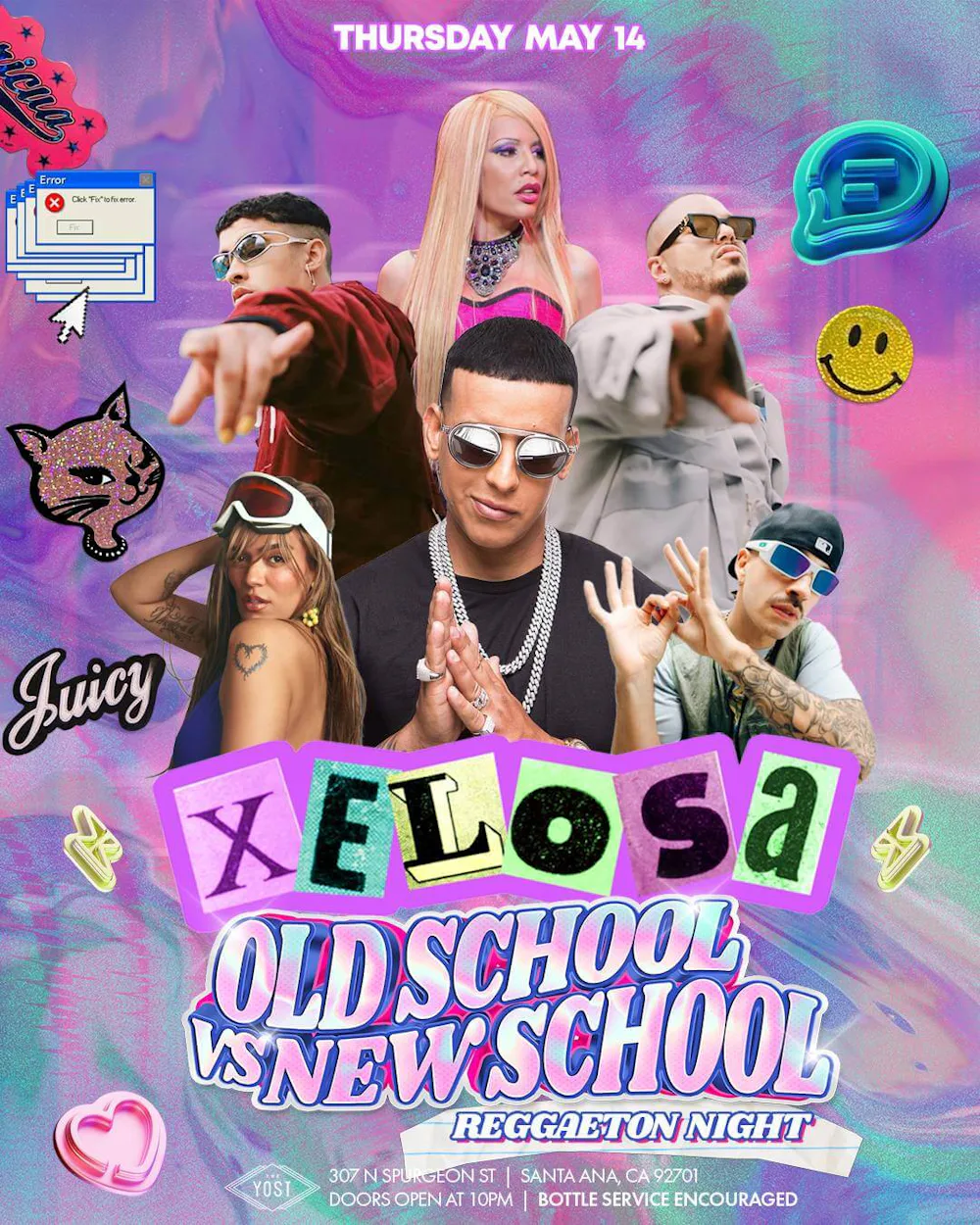 XELOSA OLD SCHOOL VS NEW SCHOOL REGGAETON NIGHT @ YOSTTHEATER