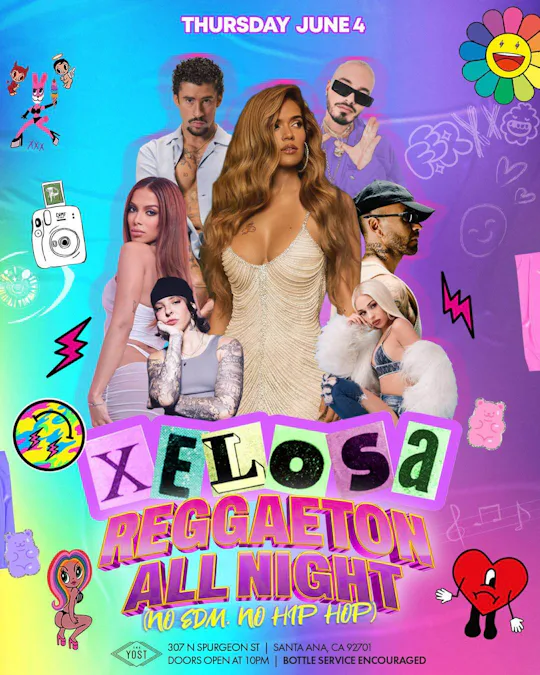 XELOSA REGGAETON ALL NIGHT @ YOSTTHEATER