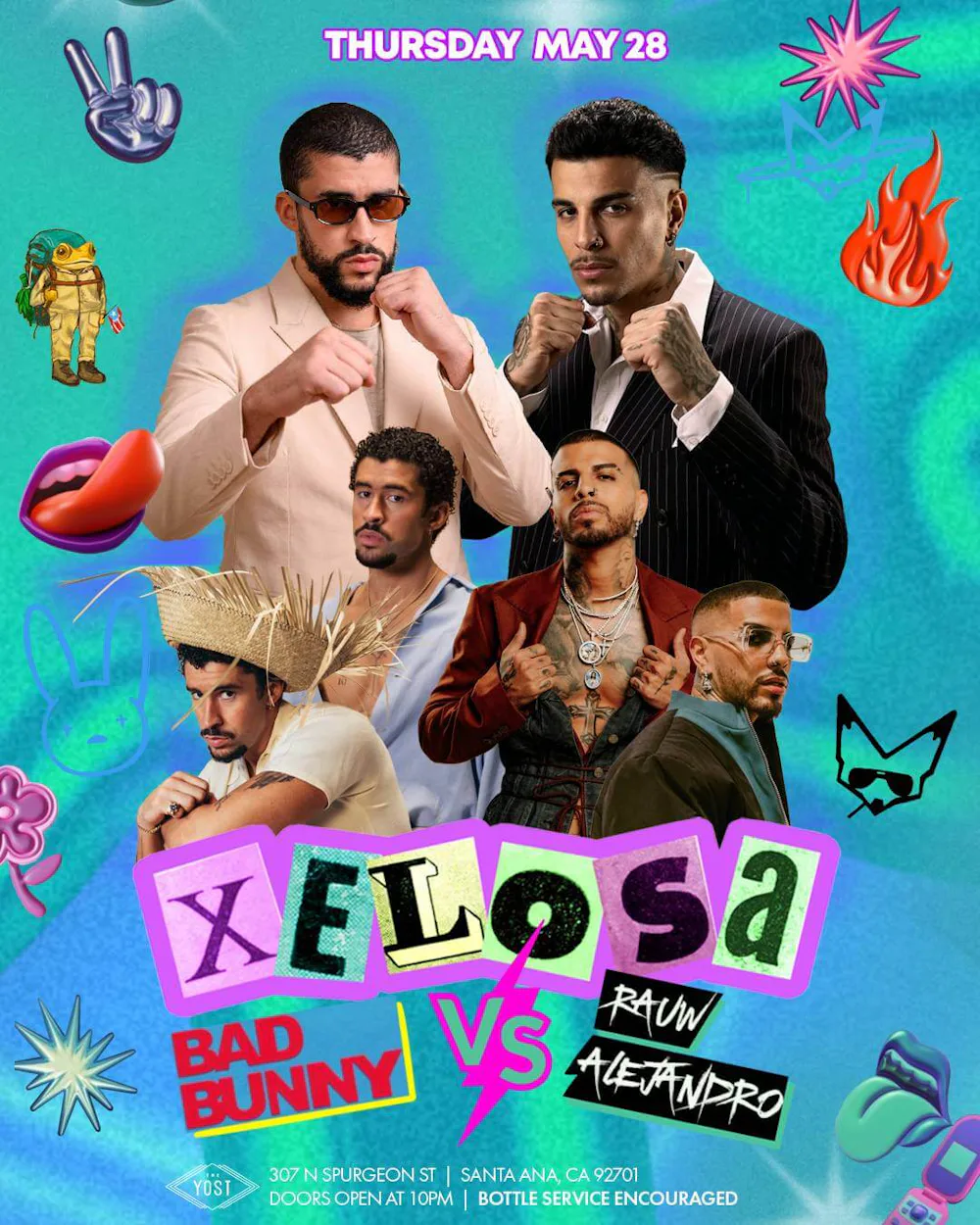 XELOSA BAD BUNNY VS RAUW ALEJANDRO @ YOSTTHEATER