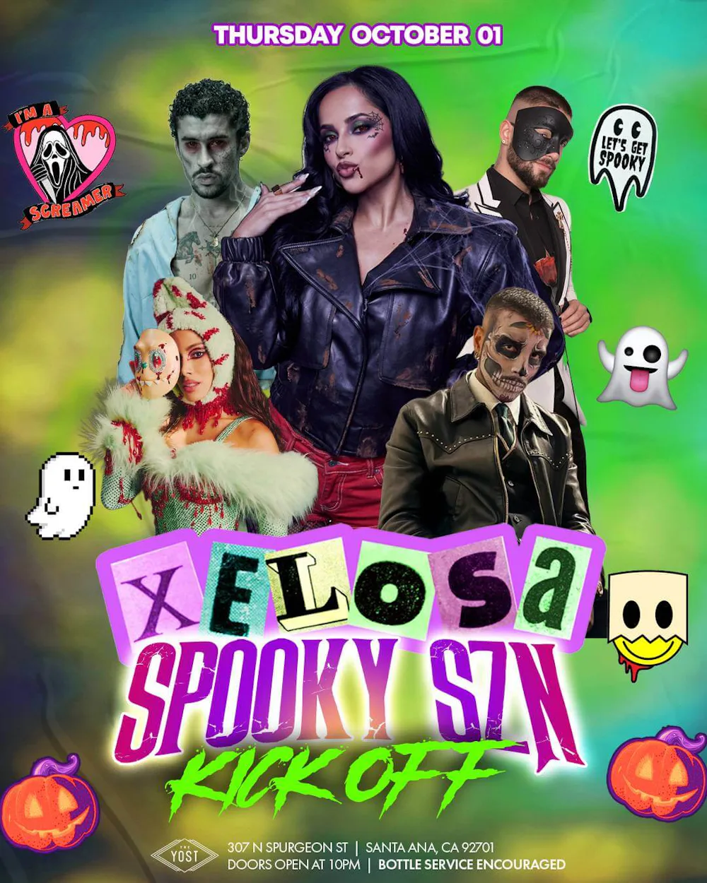 XELOSA SPOOKY SZN KICK OFF PARTY@ YOSTTHEATER