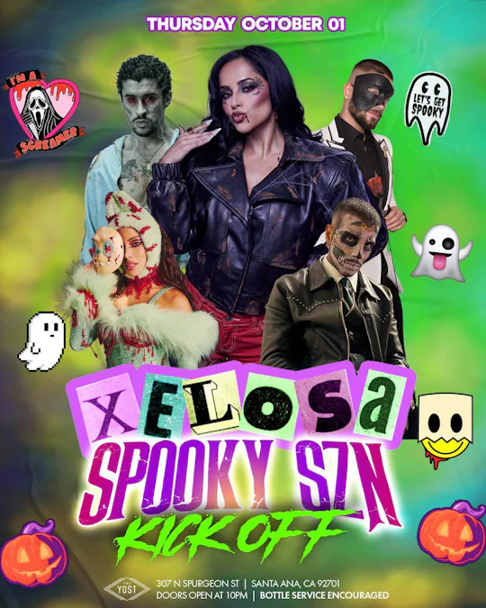 XELOSA SPOOKY SZN KICK OFF PARTY@ YOSTTHEATER