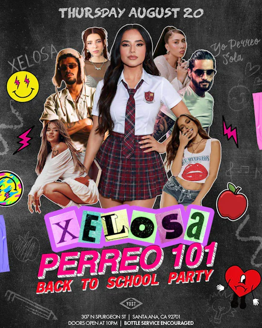 XELOSA PARREO 101 BACK TO SCHOOL PARTY@ YOSTTHEATER