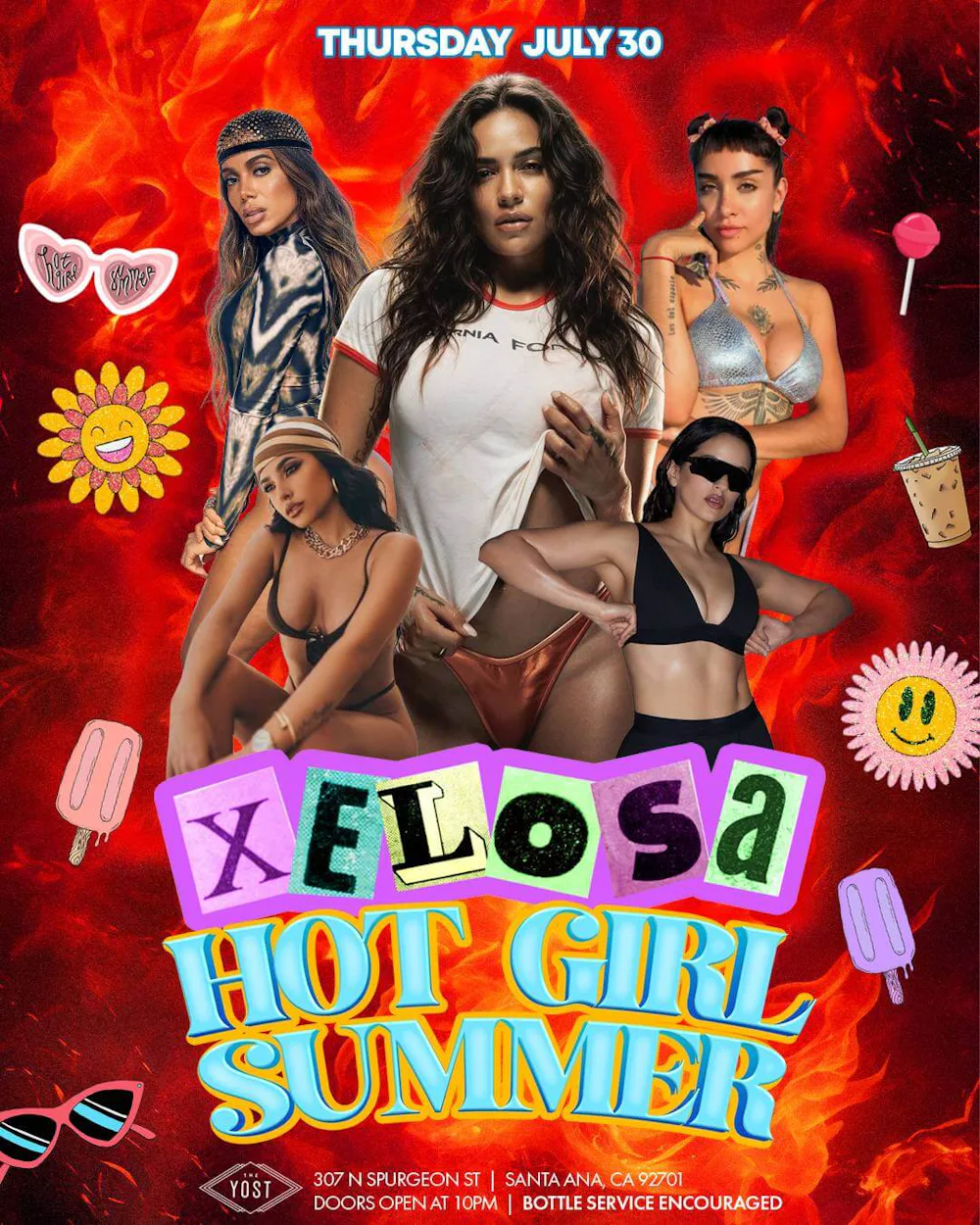 XELOSA HOT GIRL SUMMER PARTY@ YOSTTHEATER