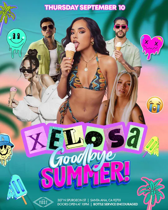 XELOSA GOODBYE SUMMER PARTY@ YOSTTHEATER