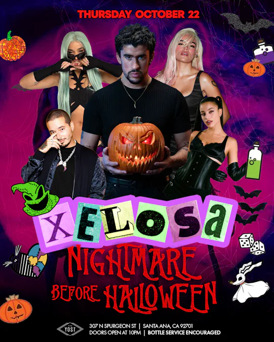 XELOSA NIGHTMARE BEFORE HALLOWEEN