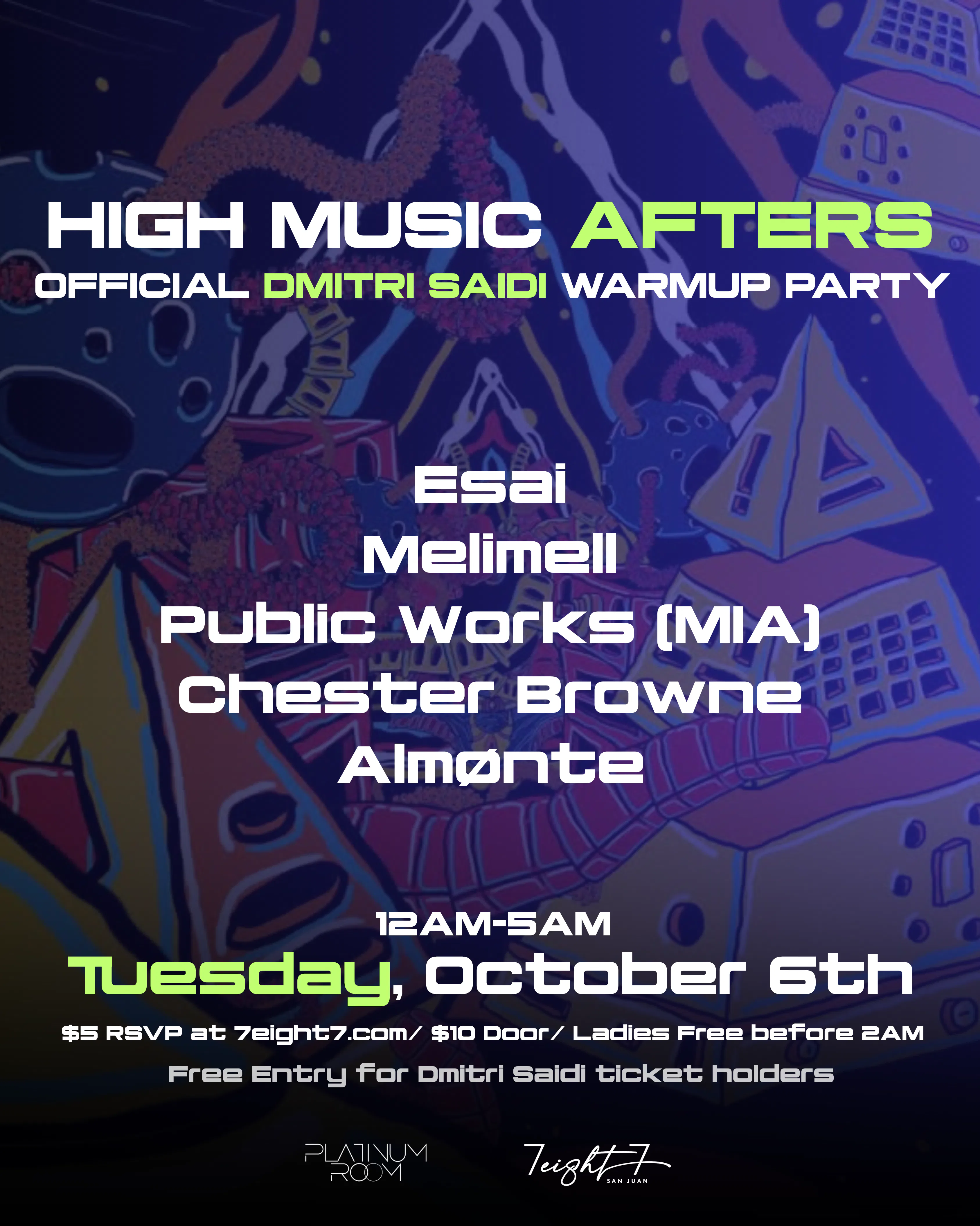 High Afters: Dmitri Saidi Warmup