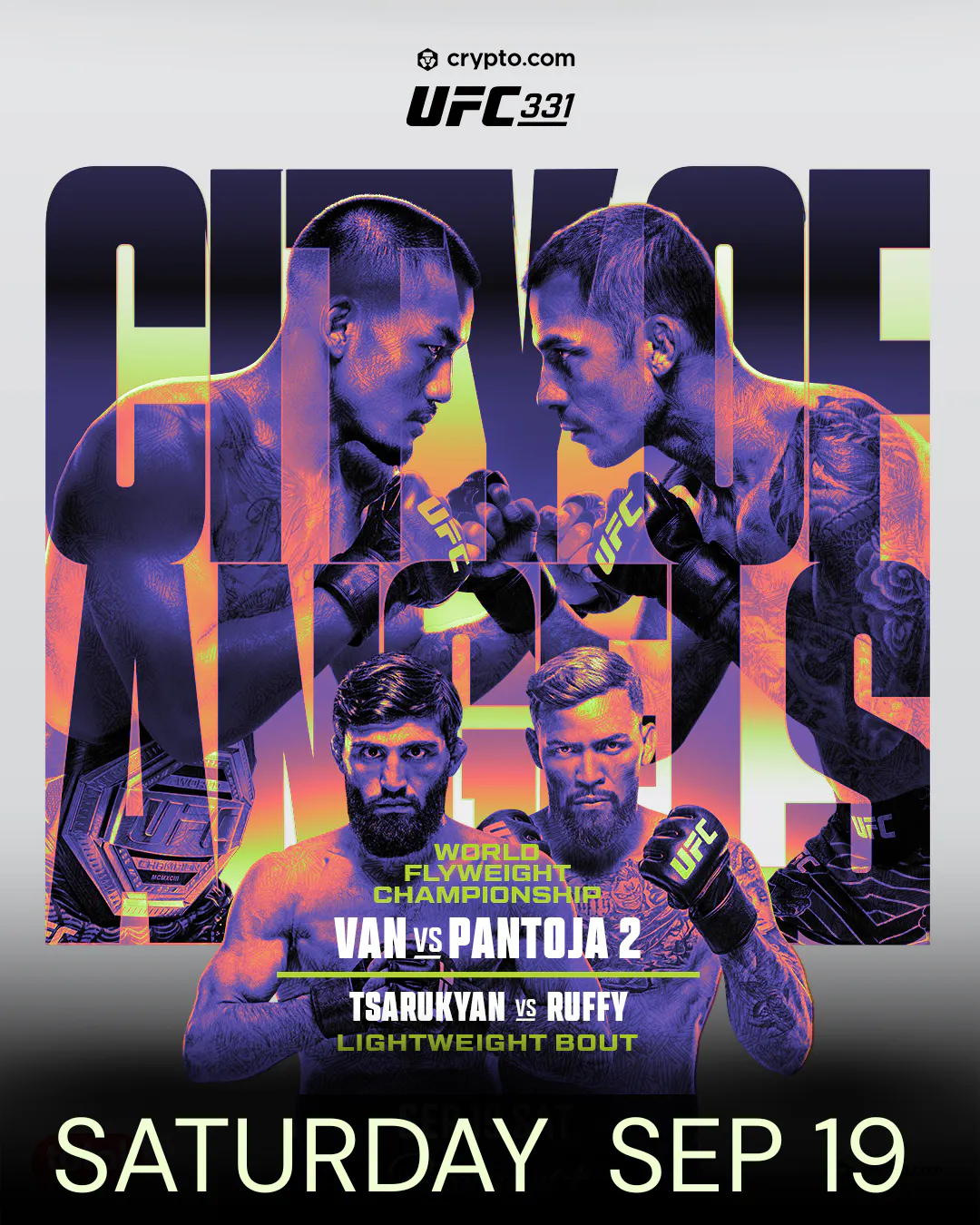 UFC 331 - NO EXTRA COVER