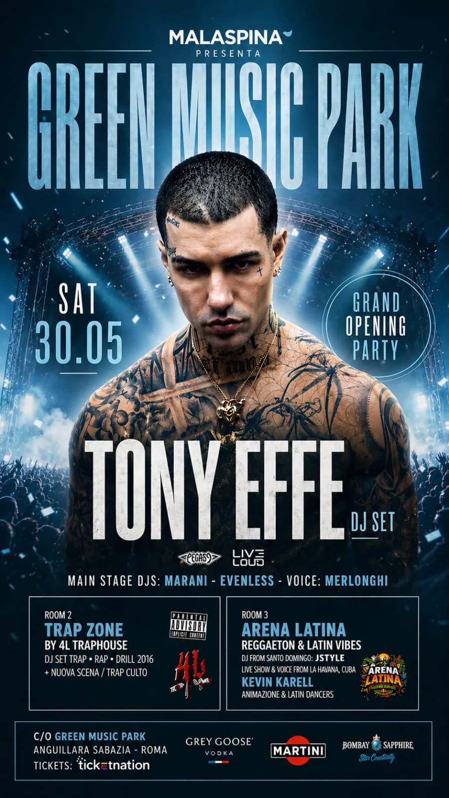 GRAND OPENING PARTY - 30.05 TONY EFFE 