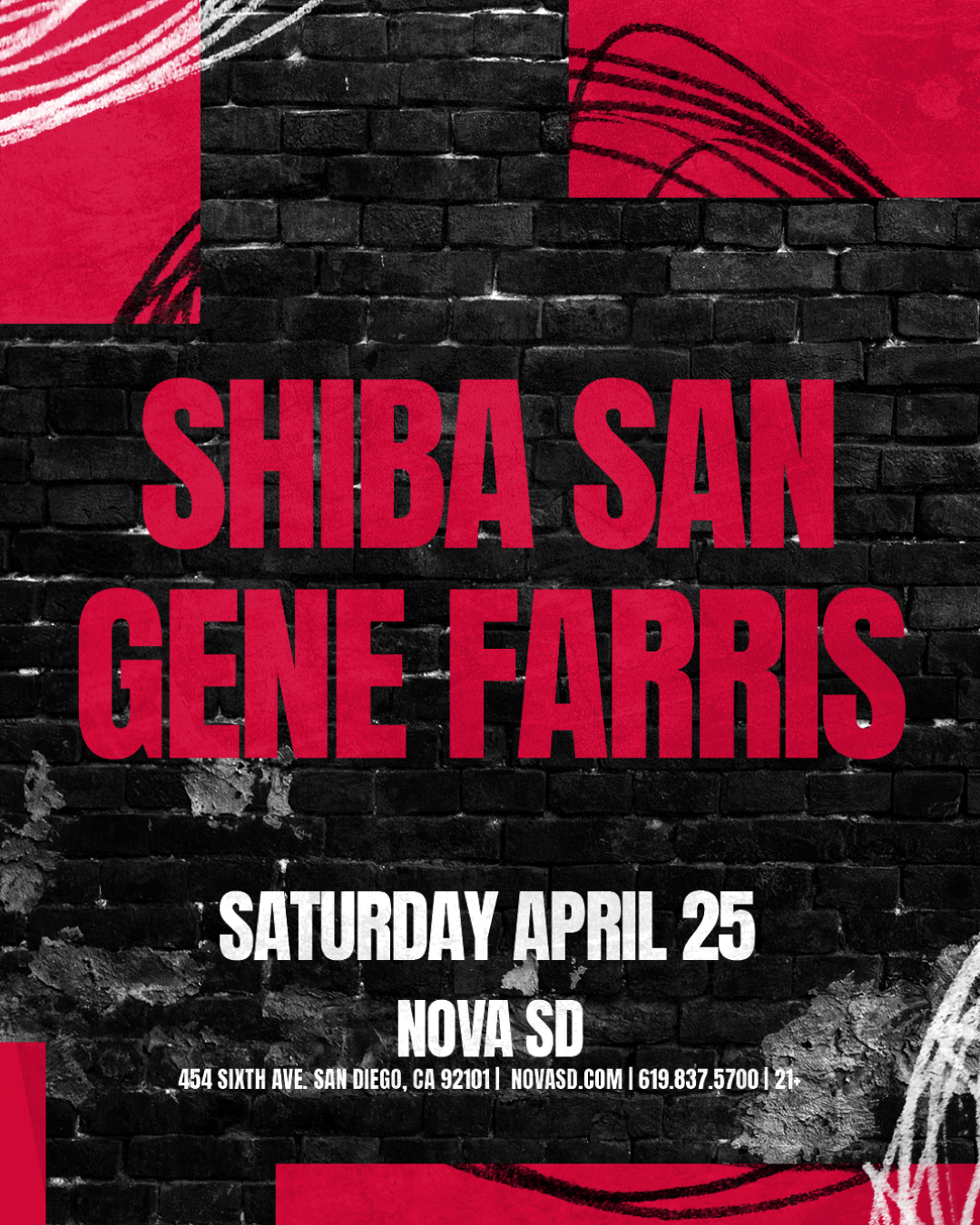 Shiba San & Gene Farris