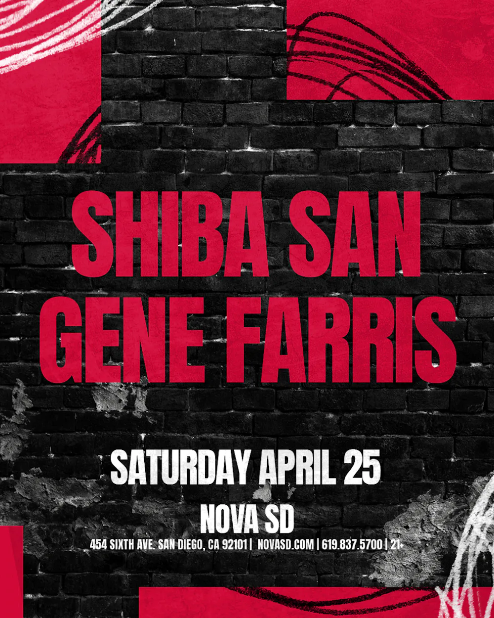 Shiba San & Gene Farris