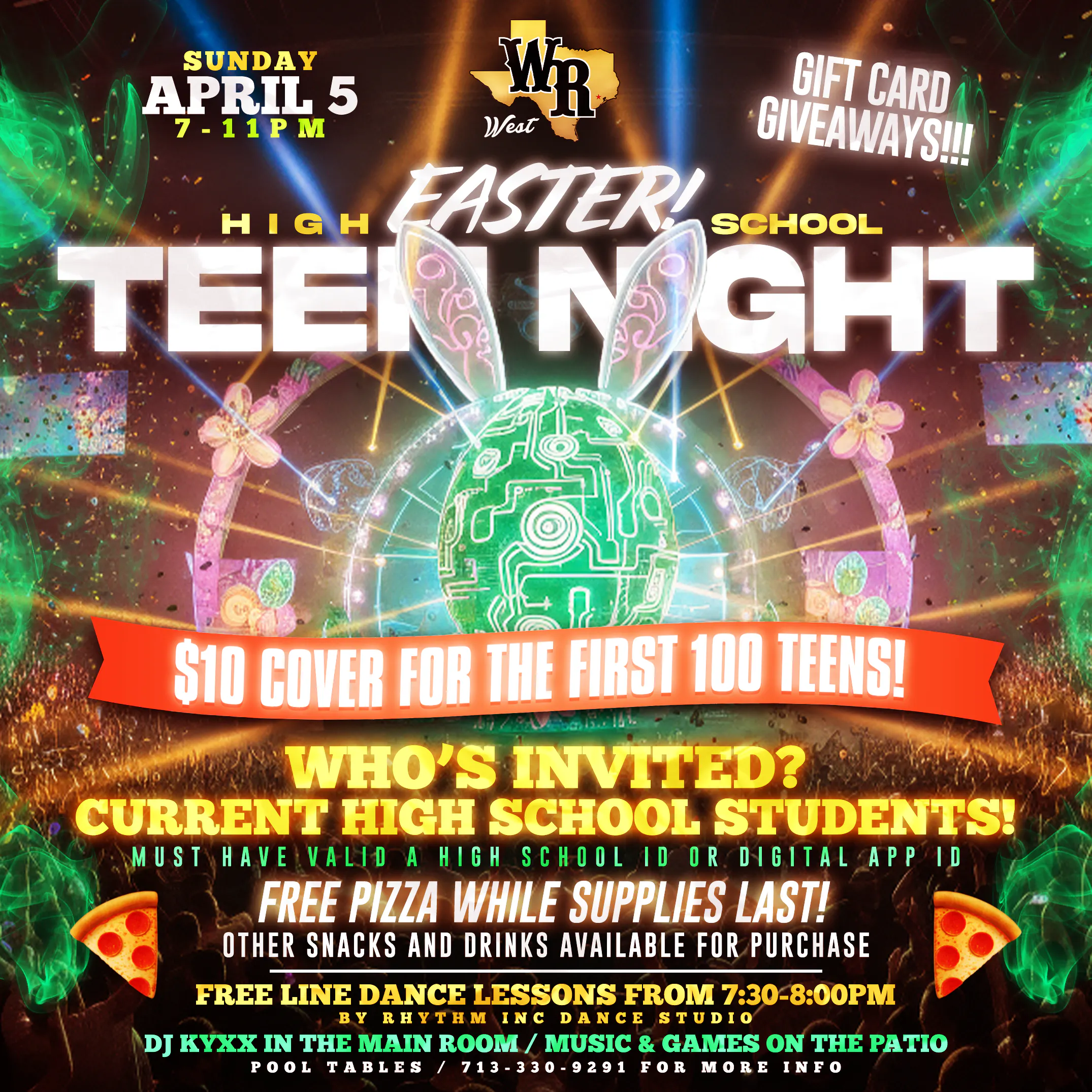 Sunday - High School "Easter" Teen Night