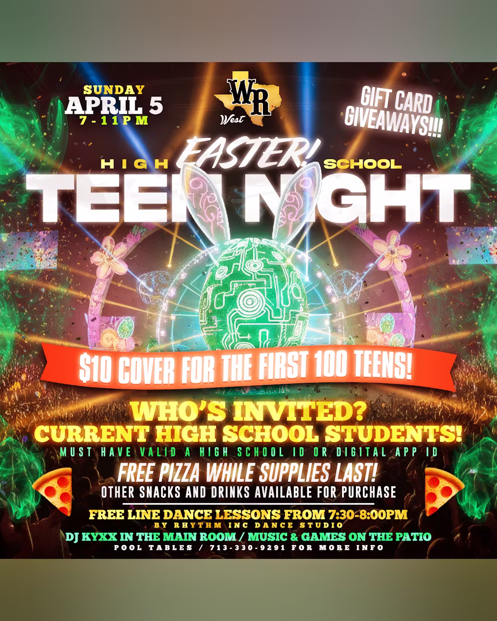 Sunday - High School "Easter" Teen Night