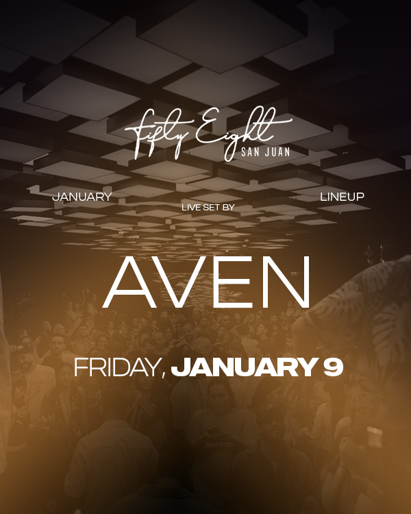 FRIDAY 1/09 | SOUNDS BY AVEN
