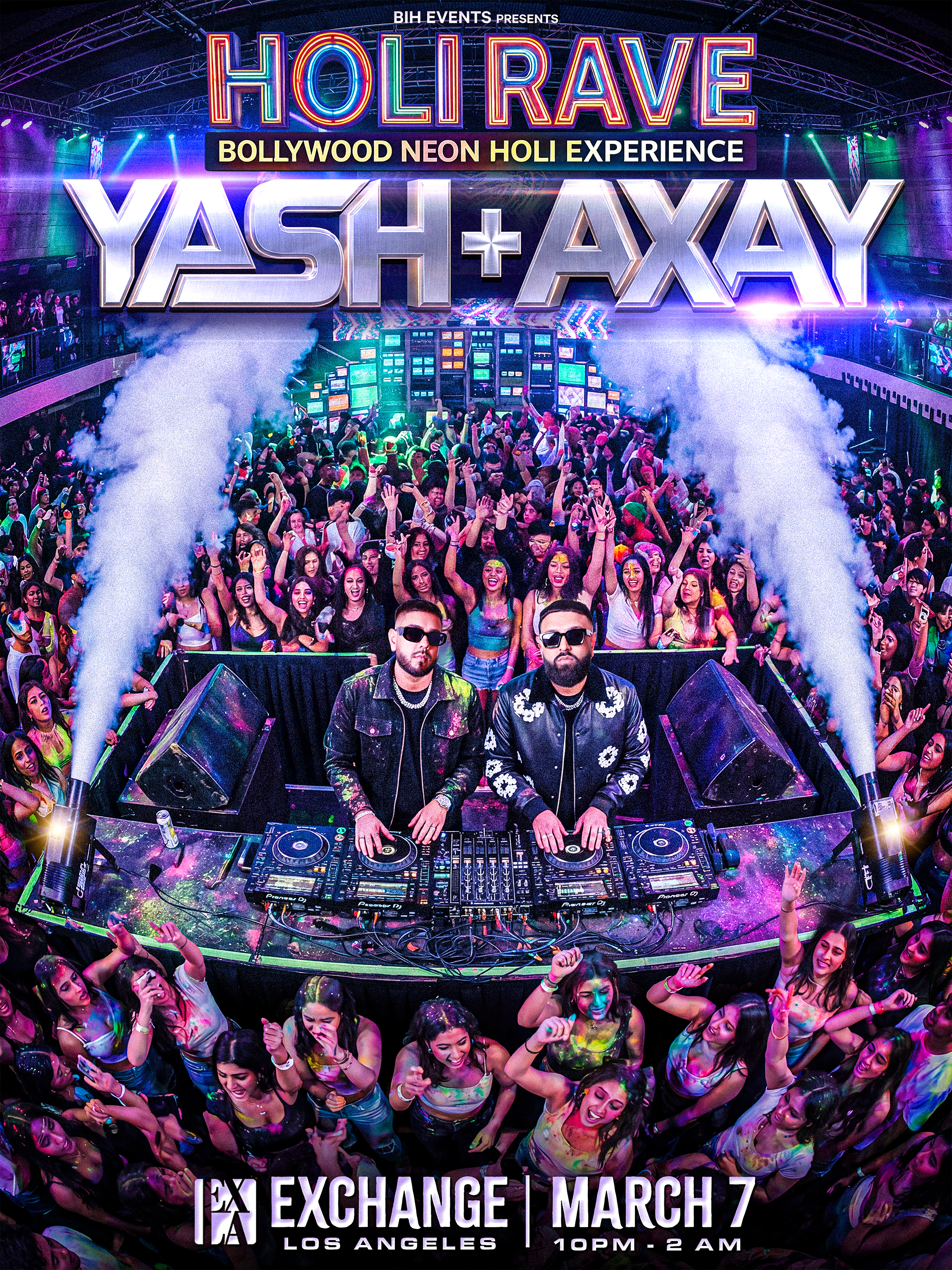 Holi Rave: Bollywood Neon Party - 360° Set