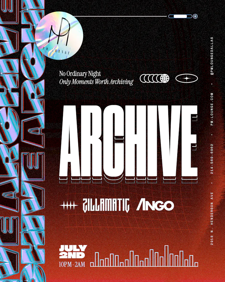 Archive Thursdays at PM Lounge