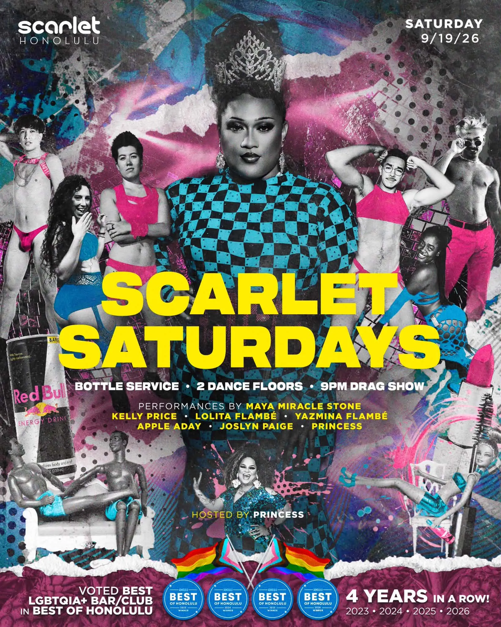 Scarlet Saturdays!