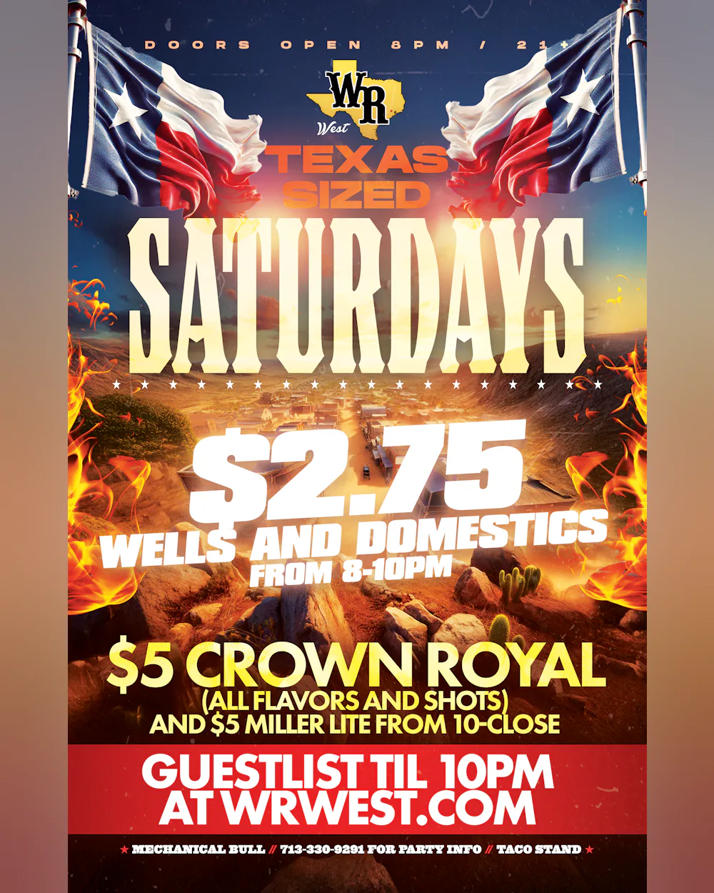 Saturday - Texas Sized Saturdays