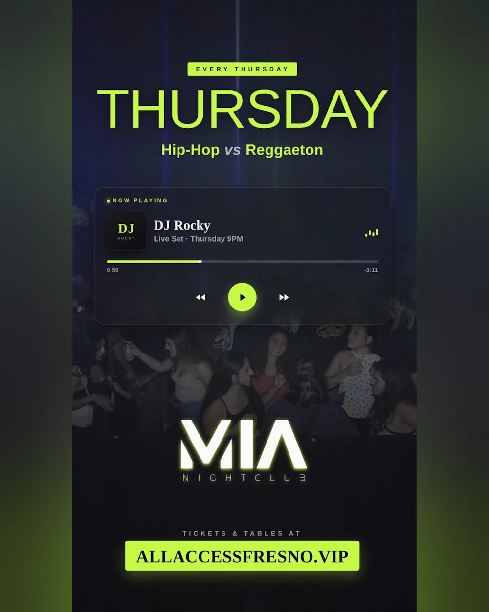 MIA Hip Hop V. Reggaeton