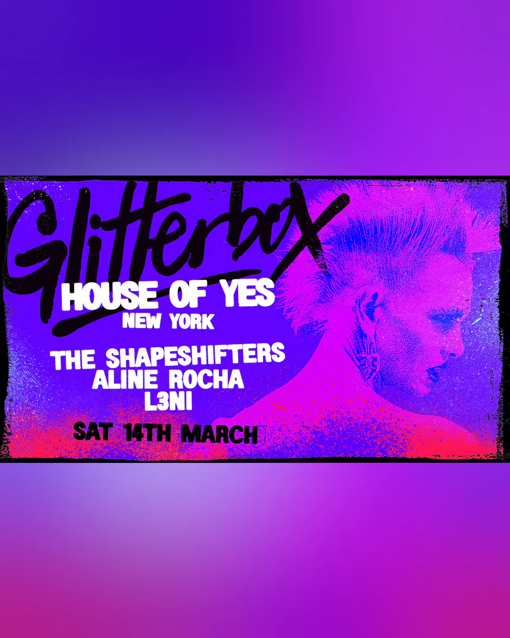 GLITTERBOX: THE SHAPESHIFTERS • ALINE ROCHA • L3NI