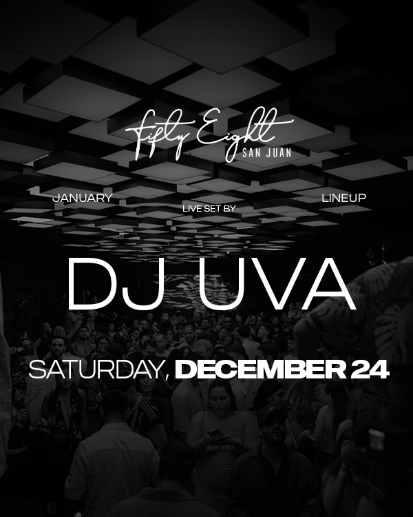 SATURDAY 1/24 | SOUNDS BY DJ UVA