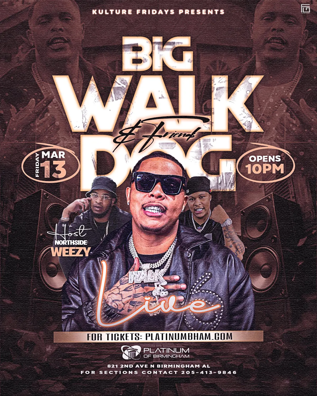 Kulture Fridays - BigWalkDog Live in Concert