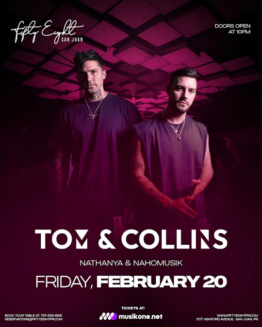 FRIDAY 2/20 | TOM COLLINS