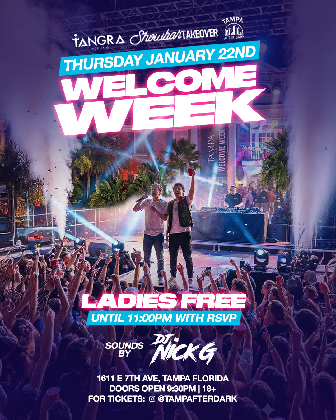 Showbar Takeover: Welcome Week - 1/22/26