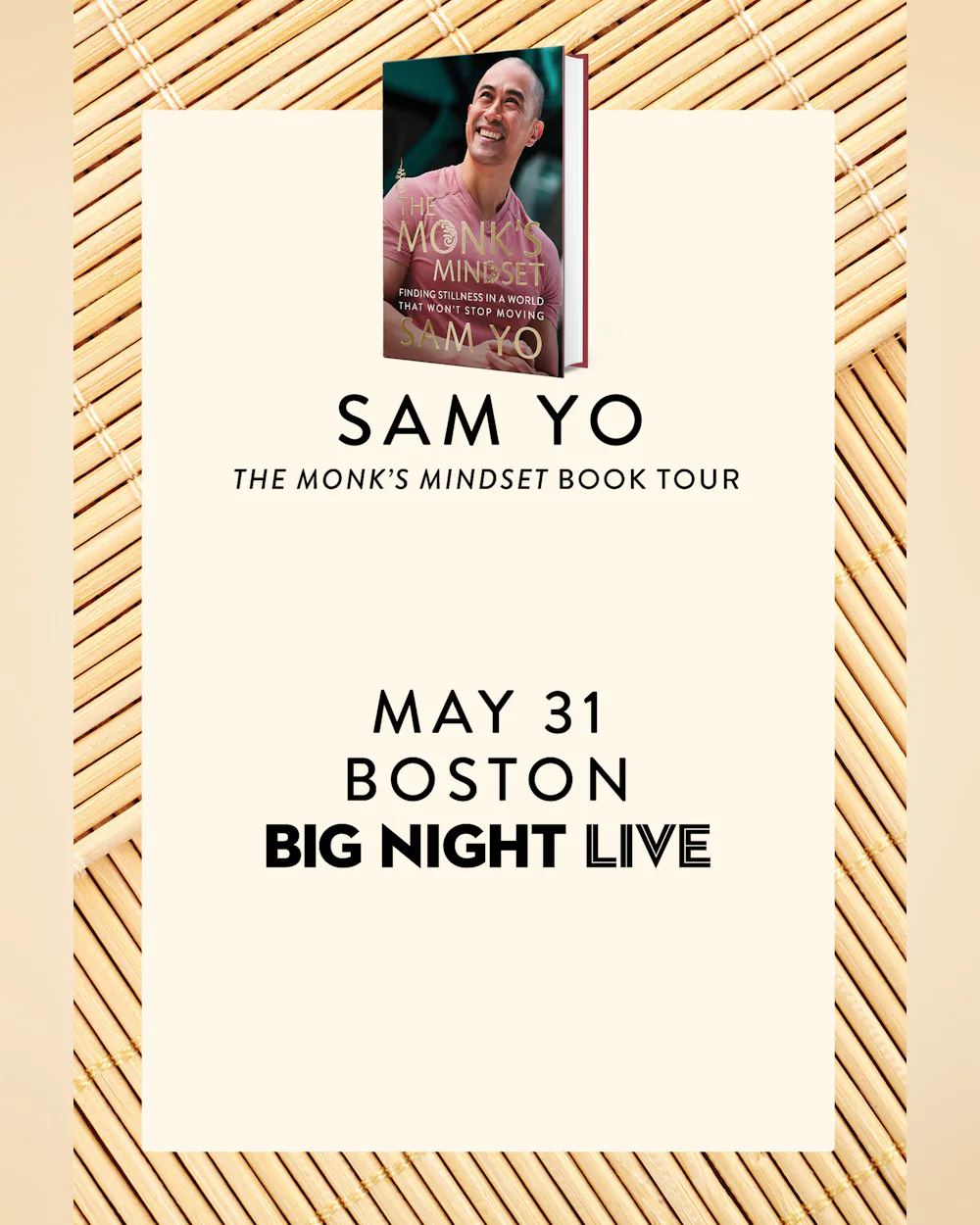 Sam Yo at Big Night Live