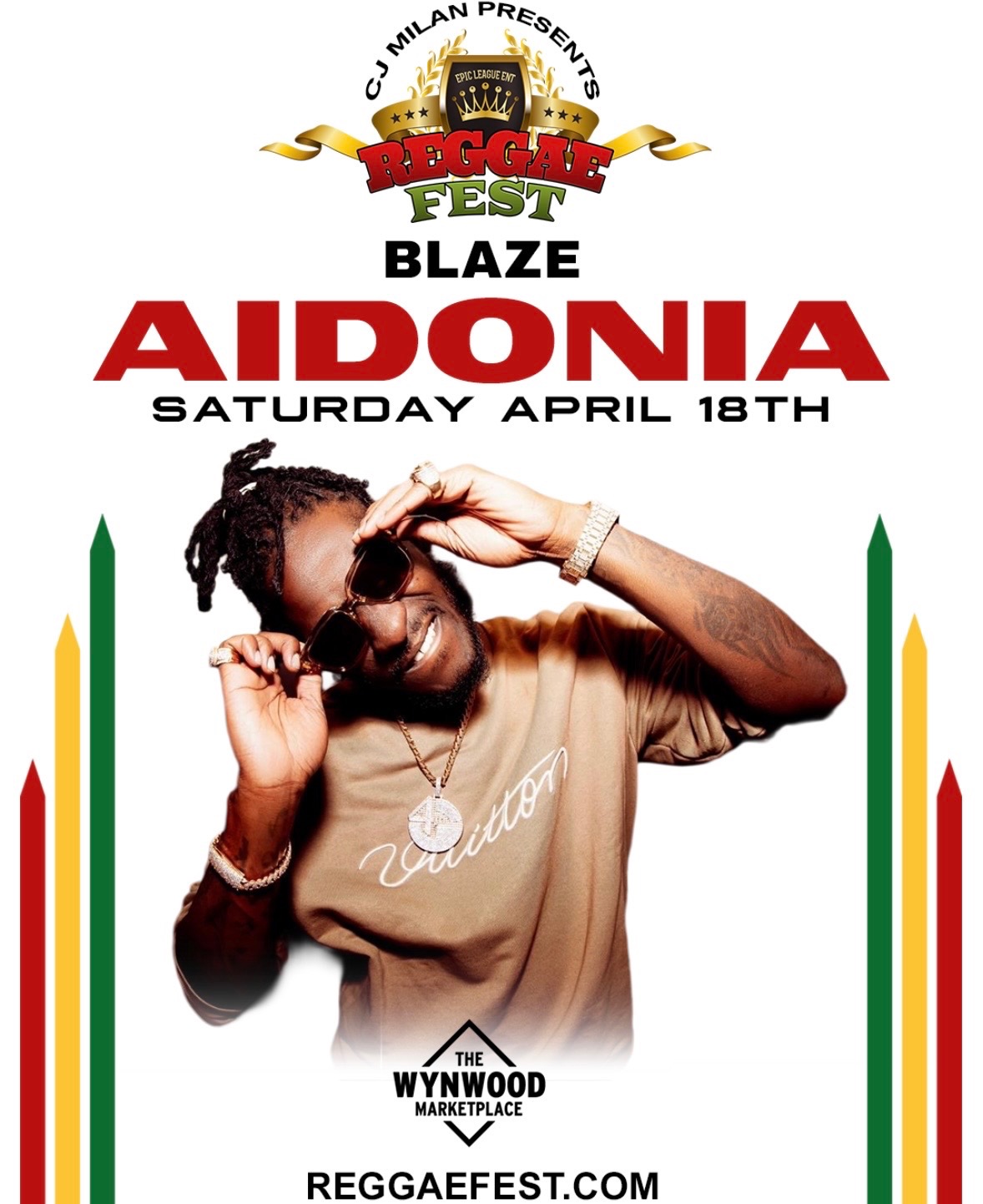 Reggae Fest Blaze at Wynwood Marketplace