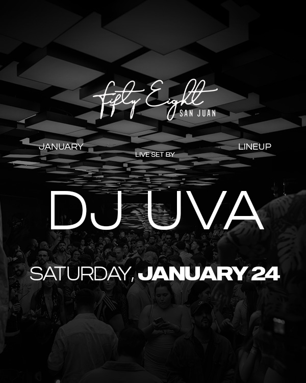 SATURDAY 1/24 | SOUNDS BY DJ UVA