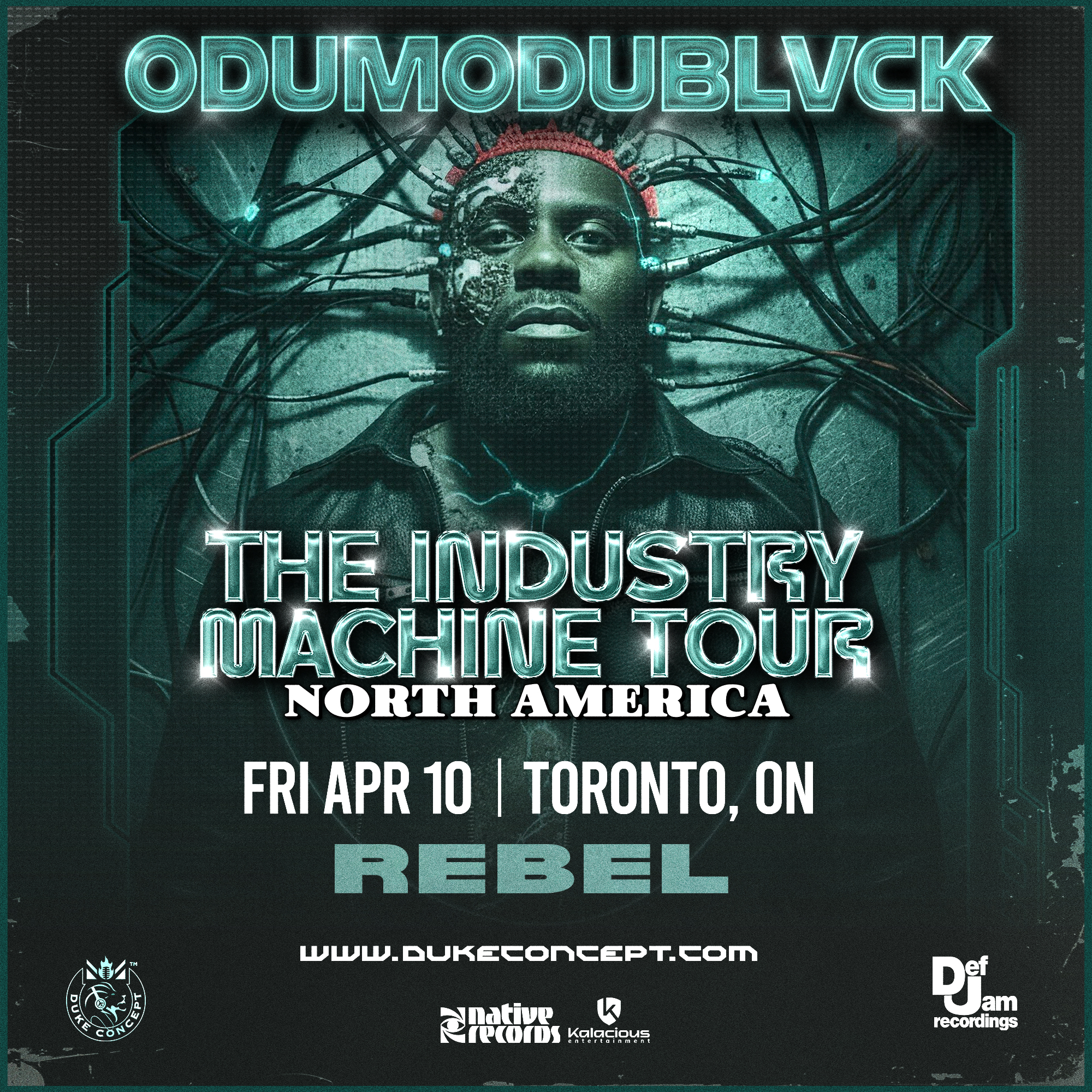 ODUMODUBLVCK - The Industry Machine Tour